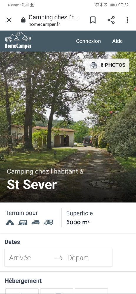 Aire camping-car à Saint-Sever (40500) - Photo 1